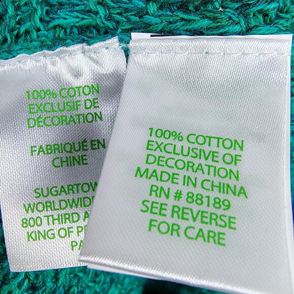 Lilly Pulitzer Tannery Sweater (Sweater Only) Cardigan Green Blue Size XL NEW - Picture 10 of 16